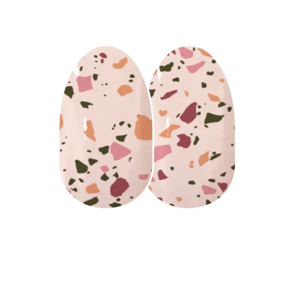 Stocking Stuffer! Color Street 100% Real Nail Polish Strips in Back In Tile - Picture 5 of 8